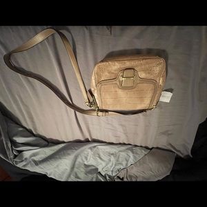 Coach alligator crossbody